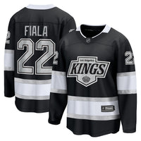 Los Angeles Kings Kevin Fiala Fanatics Black Home Breakaway Jersey