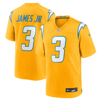 Los Angeles Chargers Derwin James Jr. Nike Gold Alternate Charger Power Game Player Jersey