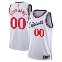 Los Angeles Clippers Nike Replica Association Swingman Jersey - Custom