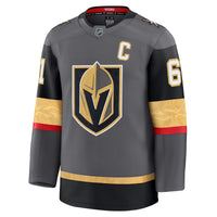 Vegas Golden Knights Mark Stone Fanatics Gray Alternate Premium Jersey