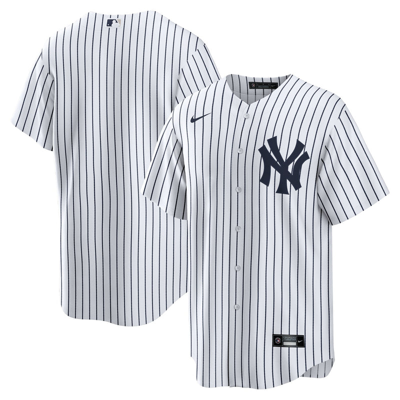 New York Yankees Nike White Home Big & Tall Replica Jersey