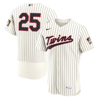 Minnesota Twins Byron Buxton Nike Cream 2026 Field of Dreams Authentic Jersey