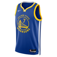 Golden State Warriors Nike Icon Edition Swingman Jersey - Royal - Kristaps Porzi??is