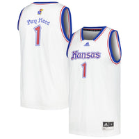 adidas # Kansas Jayhawks Kansas Jayhawks Swingman Basketball Jersey