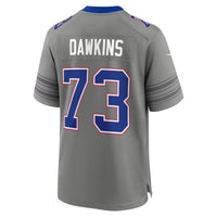Buffalo Bills Dion Dawkins Nike Gray Nickel City Game Jersey