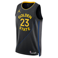 Golden State Warriors Jordan Brand 2024/25 Statement Edition Swingman Jersey - Black - Draymond Green