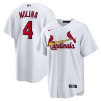 St. Louis Cardinals Yadier Molina Nike White Home Replica Retired Player Jersey