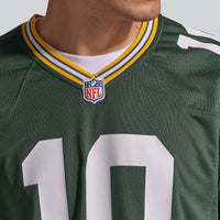 Green Bay Packers Jordan Love Nike Green Player Game Jersey