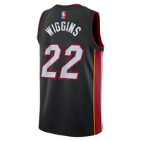Miami Heat Nike Icon Edition Swingman Jersey - Black - Andrew Wiggins