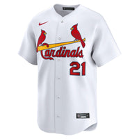 St. Louis Cardinals Lars Nootbaar Nike White Home Limited Player Jersey