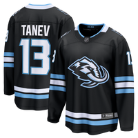 Utah Mammoth Brandon Tanev Fanatics Black Home Breakaway Player Jersey