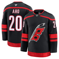 Carolina Hurricanes Sebastian Aho Fanatics Black Home Premium Jersey