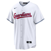 Cleveland Guardians José Ramírez Nike White Replica Player Jersey