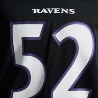 Baltimore Ravens Ray Lewis Nike Black Alternate Retired Player Game Jersey