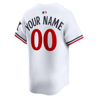 Minnesota Twins Nike White Home Limited Custom Jersey