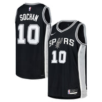 San Antonio Spurs Nike Icon Jersey - Jeremy Sochan