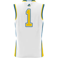 GameDay Greats White Delaware Fightin' Blue Hens Lightweight Basketball Jersey