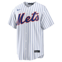 New York Mets Carson Benge Nike White Home Replica Jersey