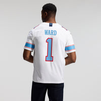 Tennessee Titans Cameron Ward Nike White Vapor F.U.S.E. Stitched Limited Jersey