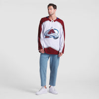 Colorado Avalanche Fanatics White Away Premium Jersey