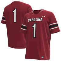 Under Armour Garnet South Carolina Gamecocks Premier Football Jersey