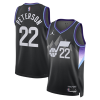 Utah Jazz Jordan Brand Statement Edition Swingman Jersey - Black - Darryn Peterson -