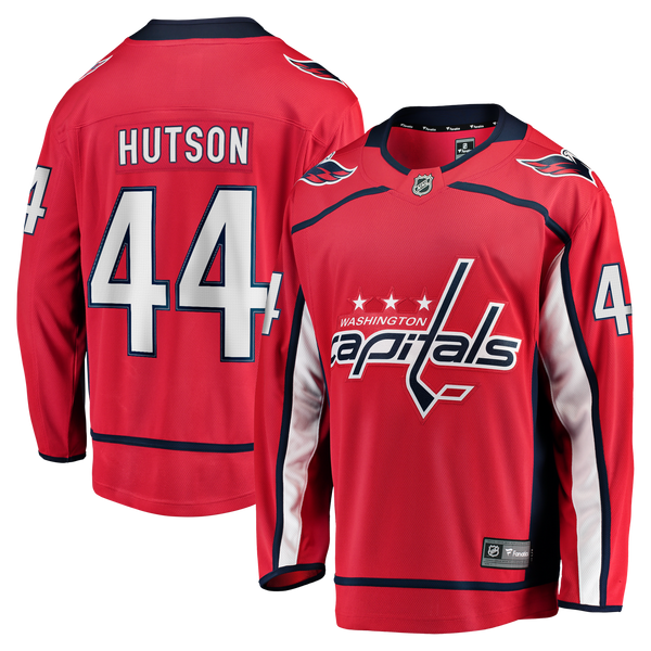 Washington Capitals Cole Hutson Fanatics Red Home Breakaway Jersey