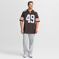 Cleveland Browns Carson Schwesinger Nike Brown 2025 NFL Draft Game Jersey