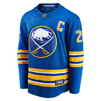 Buffalo Sabres Rasmus Dahlin Fanatics Royal Home Captain Patch Breakaway Jersey