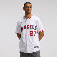 Los Angeles Angels Mike Trout Nike White Home Limited Player Jersey