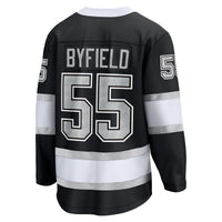 Los Angeles Kings Quinton Byfield Fanatics Black Home Breakaway Jersey