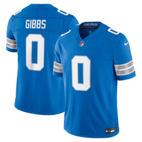 Detroit Lions Jahmyr Gibbs Nike Blue Team Vapor F.U.S.E. Stitched Limited Jersey