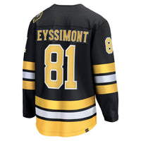 Boston Bruins Michael Eyssimont Fanatics Black Home Breakaway Player Jersey