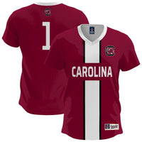 GameDay Greats Garnet South Carolina Gamecocks Lightweight Soccer Fashion Jersey