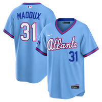 Atlanta Braves Greg Maddux Nike Powder Blue 2026 City Connect Stadium Jersey