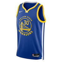 Golden State Warriors Nike Icon Edition Swingman Jersey - Royal - Stephen Curry