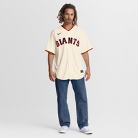 San Francisco Giants Bryce Eldridge Nike Cream Home Replica Jersey