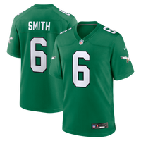 Philadelphia Eagles DeVonta Smith Nike Kelly Green Alternate Game Player Jersey