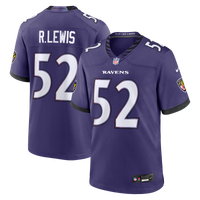 Baltimore Ravens Ray Lewis Nike Purple Team Retired Player Game Jersey
