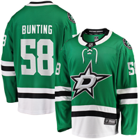 Dallas Stars Michael Bunting Fanatics Kelly Green Home Breakaway Jersey
