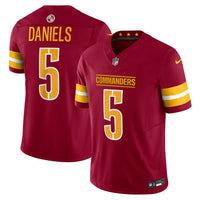 Washington Commanders Jayden Daniels Nike Burgundy Vapor F.U.S.E. Limited Jersey