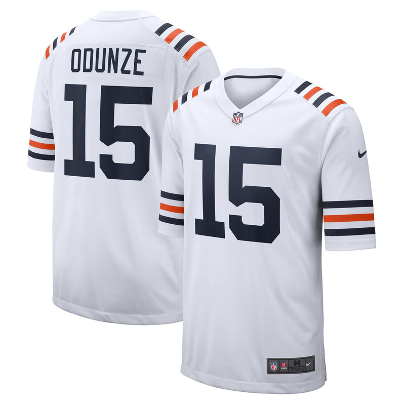 Chicago Bears Rome Odunze Nike White Alternate Game Jersey