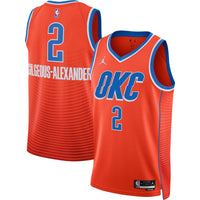 Oklahoma City Thunder Nike Replica Statement Swingman Jersey - Shai Gilgeous-Alexander