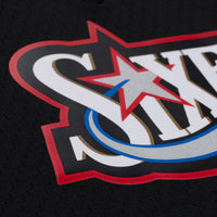 Philadelphia 76ers Mitchell & Ness Allen Iverson 1997 Dark Authentic Jersey - Black