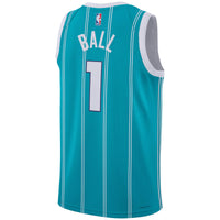 Charlotte Hornets Jordan Icon Swingman Jersey - Lamelo Ball -