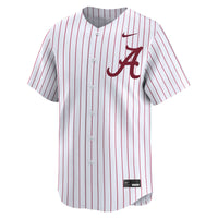 Nike White Alabama Crimson Tide Baseball Limited Jersey