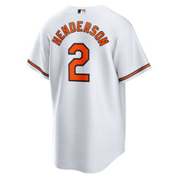 Baltimore Orioles Gunnar Henderson Nike White Home Replica Player Jersey