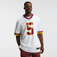 Washington Commanders Jayden Daniels Nike White Game Super Bowl Era Jersey
