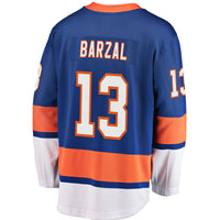 New York Islanders Mathew Barzal Fanatics Royal Breakaway Player Jersey
