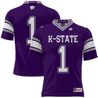 GameDay Greats #1 Purple Kansas State Wildcats Football Jersey